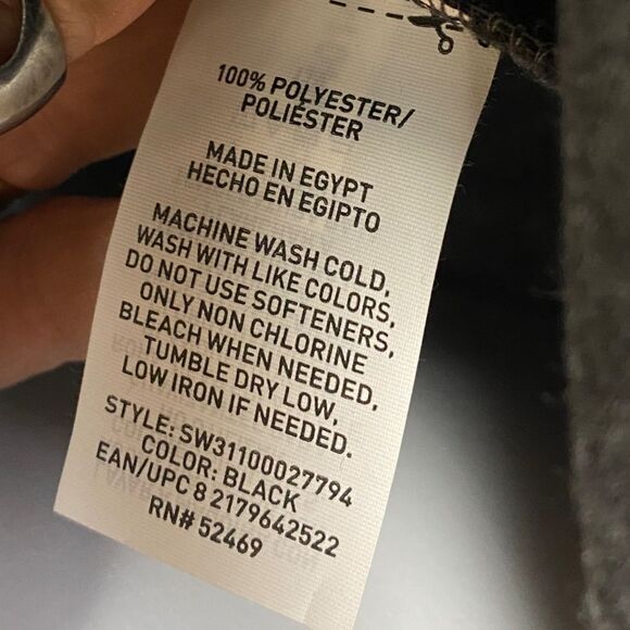 Medium Swiss Tech Men's Black Soot Softshell Jacket - Picture 9 of 11